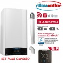 ARISTON GENUS ONE NET 24 KW NEW ERP CON KIT FUMI COASSIALE