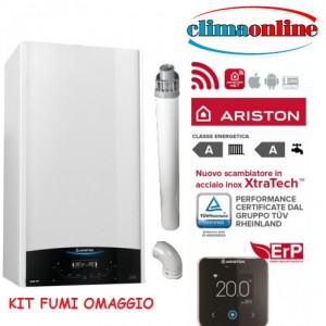 ARISTON GENUS ONE+ NET 24 KW NEW ERP CON KIT FUMI COASSIALE