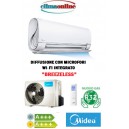 MIDEA BREEZELESS INVERTER 9000 BTU CLASSE A+++/A+++ WI-FI INTEGRATO