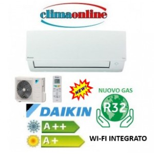 DAIKIN ATXF SIESTA INVERTER 12000 BTU CLASSE A++/A+ GAS R32 WI-FI INTEGRATO