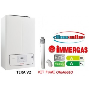 IMMERGAS VICTRIX TERA V2 28 KW CON KIT FUMI COASSSIALE